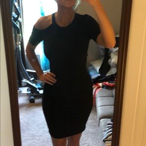 Black Midi Dress NWOT